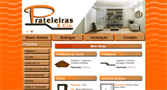 Desktop Screenshot of prateleirasecia.com